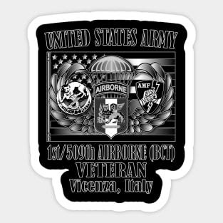 1st/509th Airborne Sticker